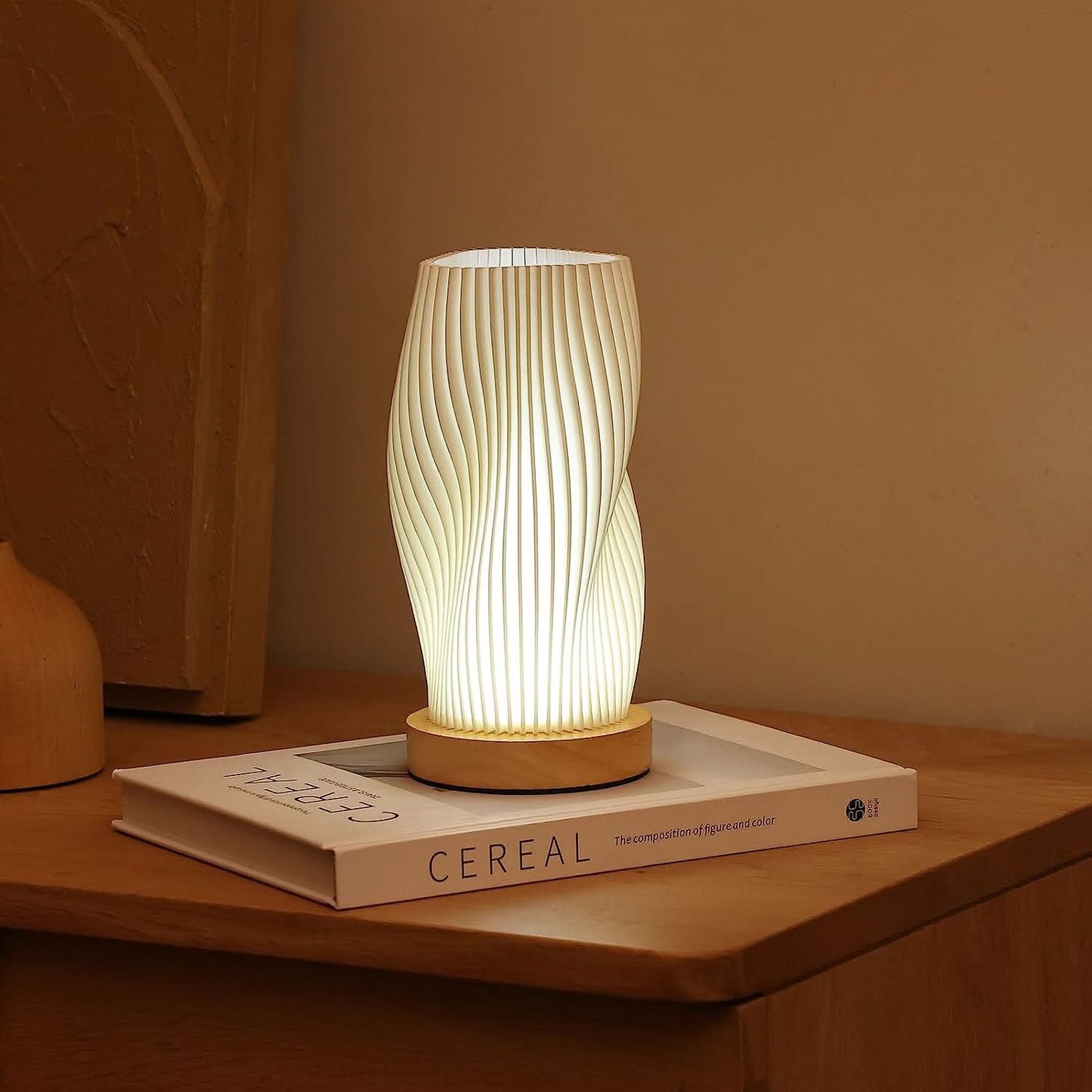 Wavecrest Lampa – Elegant USB-driven dimbar bordslampa | Veska