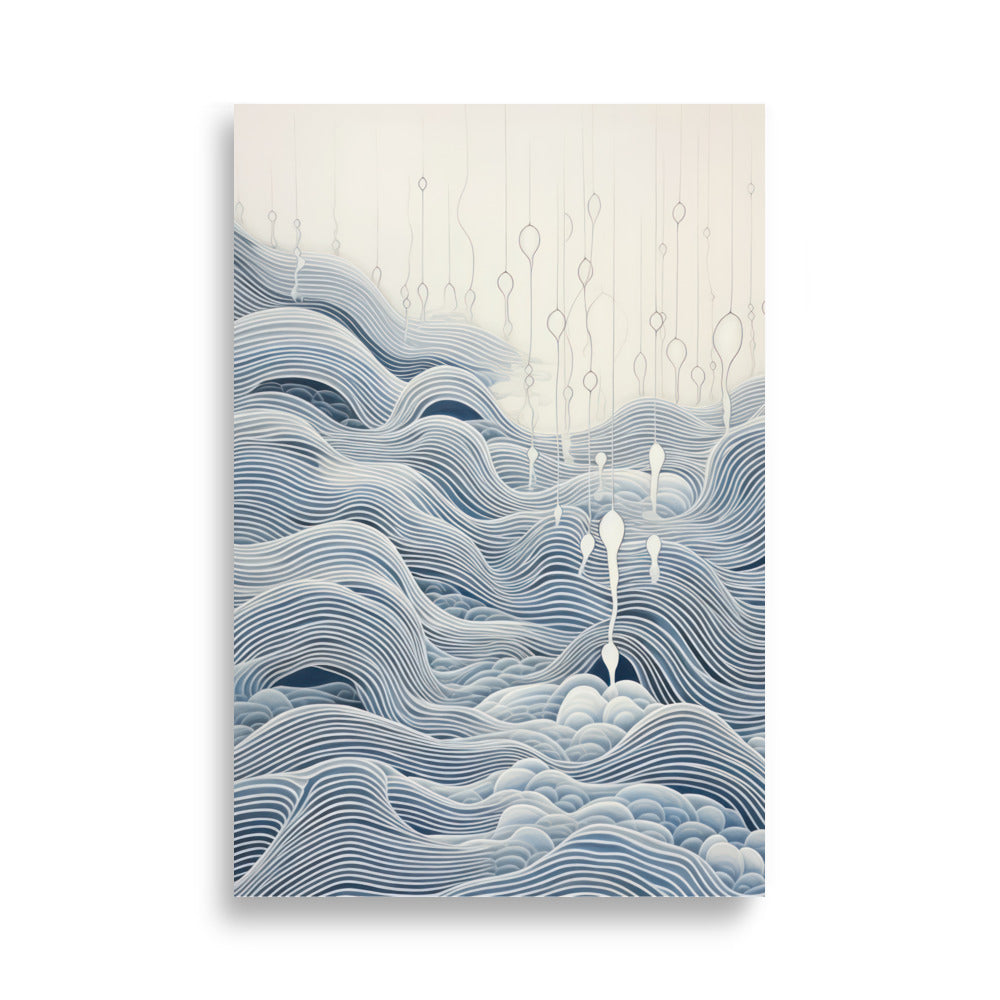 Waves | Veska 61×91 cm