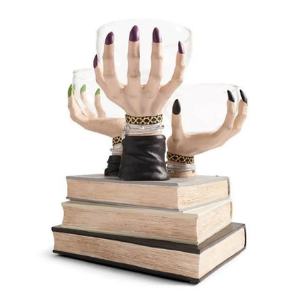Witch Hand Vintage Resin Party Snack Holder | Veska