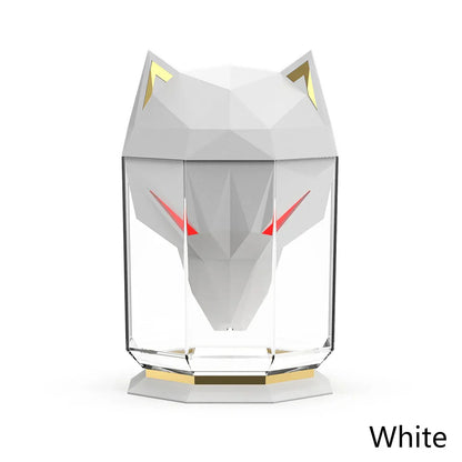 Wolf Head SB Aromaterapi Nattlampa Luftfuktare | Veska VIT