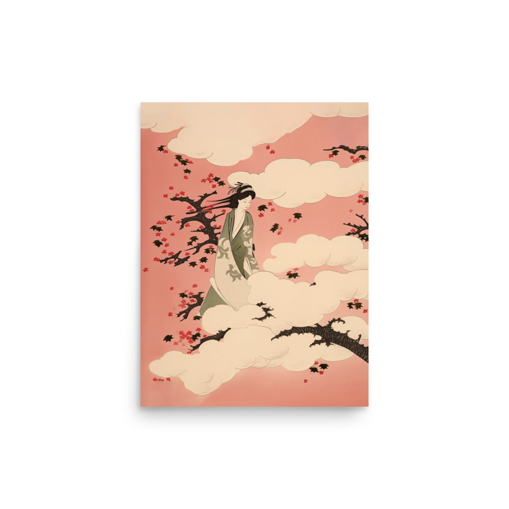 Women in clouds | Veska 12″×16″