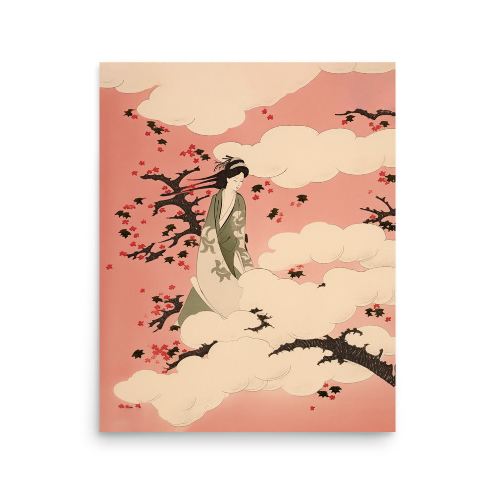 Women in clouds | Veska 16″×20″