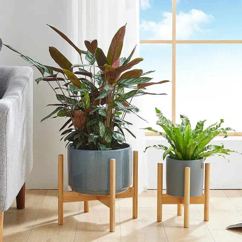 Wood Plant Stand - Mångsidig hylla för växter | Veska
