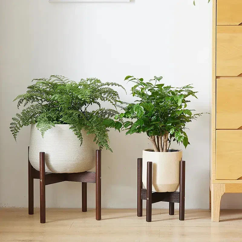 Wood Plant Stand - Mångsidig hylla för växter | Veska