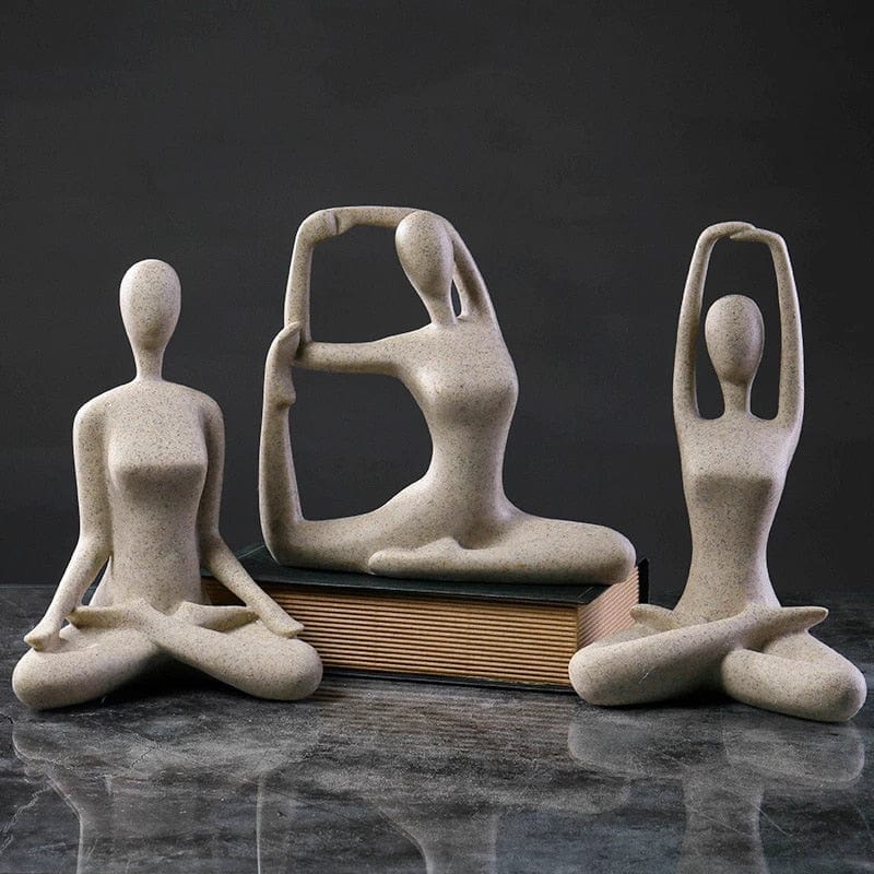 Yoga Figurine Konst | Veska