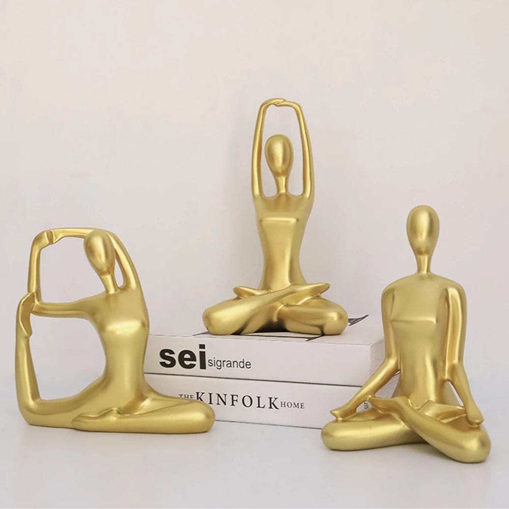 Yoga Figurine Konst | Veska
