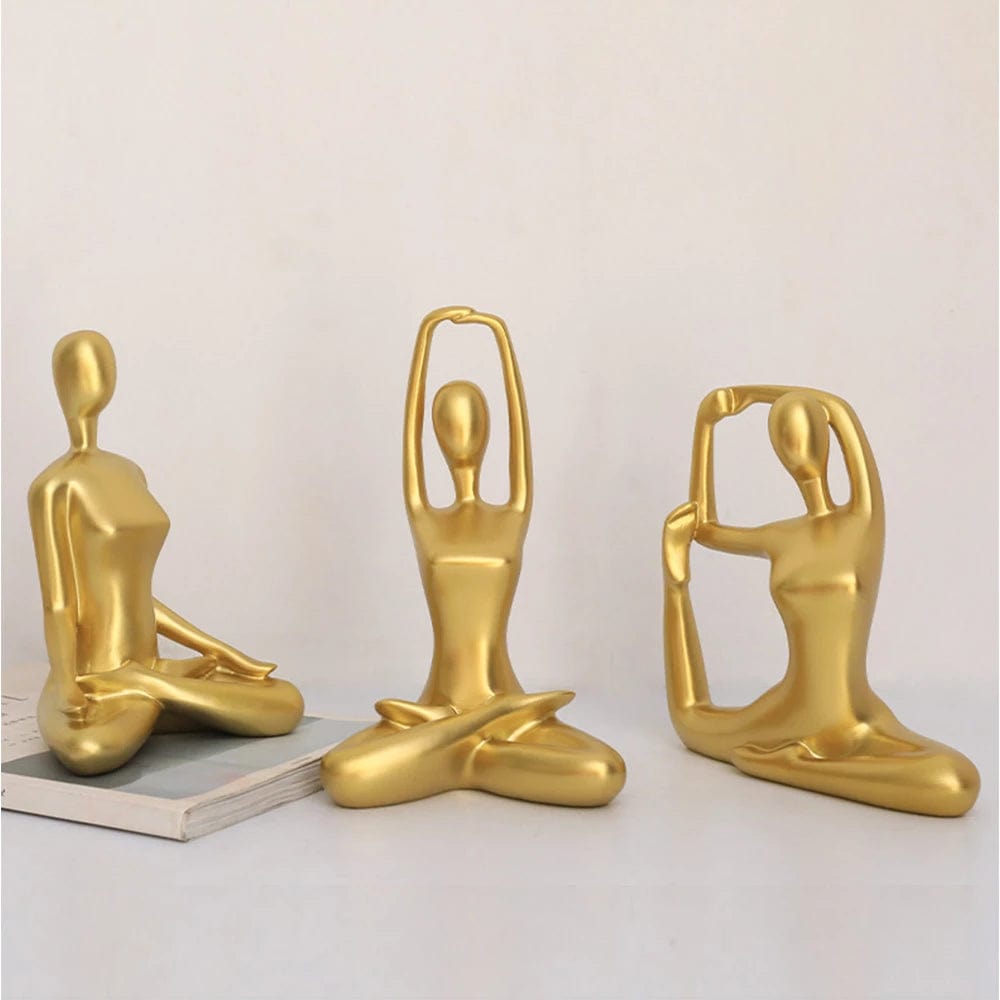Yoga Figurine Konst | Veska