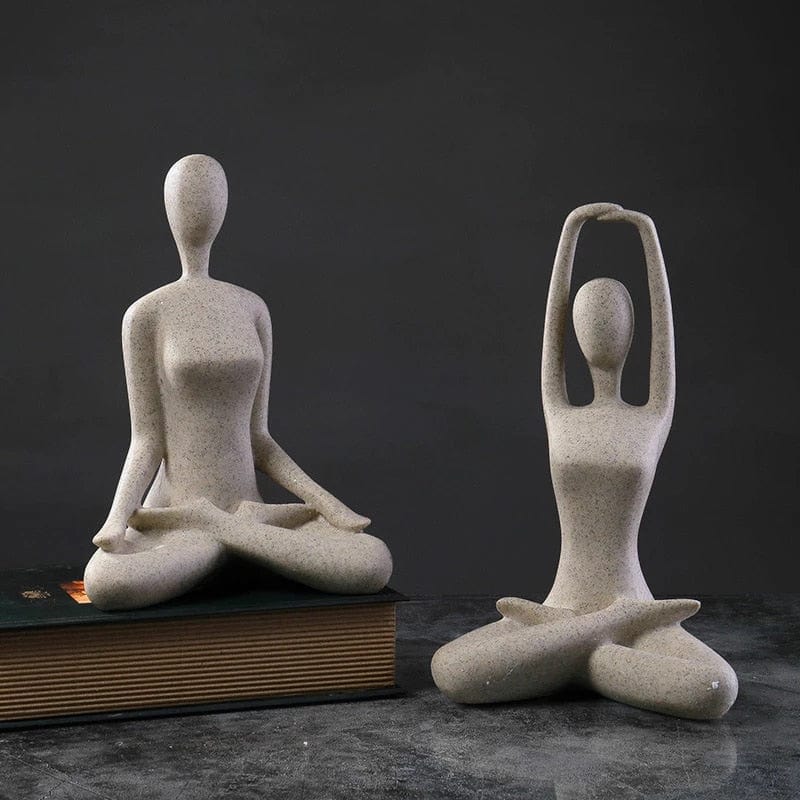 Yoga Figurine Konst | Veska