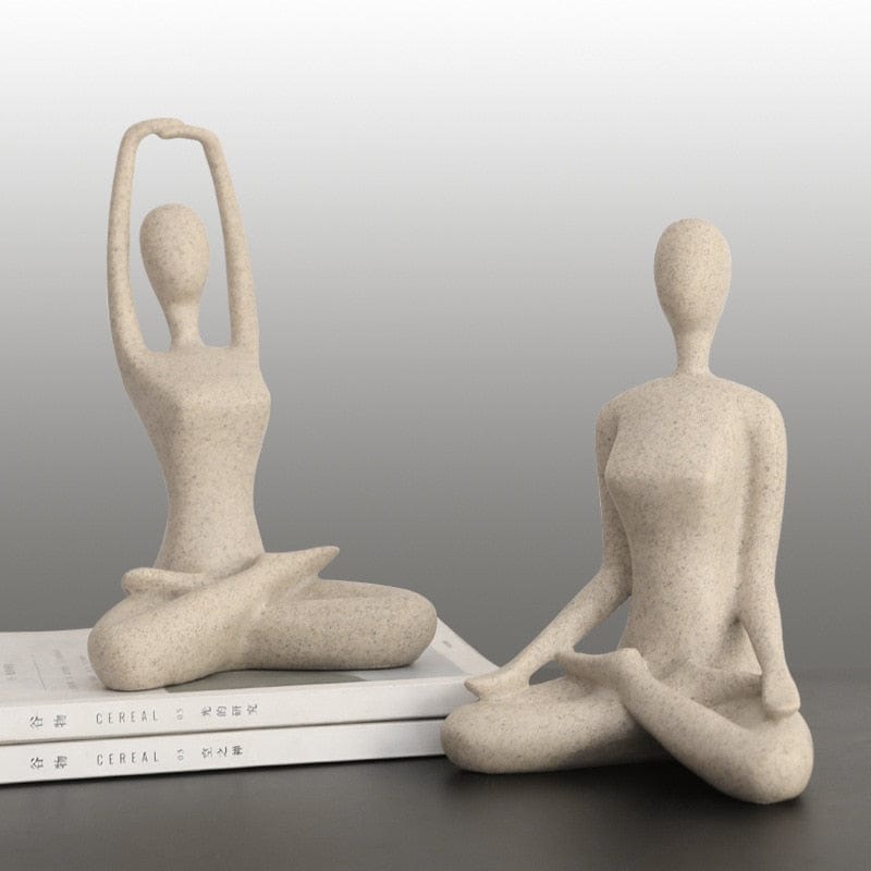 Yoga Figurine Konst | Veska