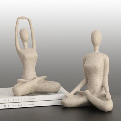 Yoga Figurine Konst | Veska