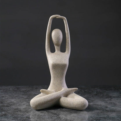 Yoga Figurine Konst | Veska