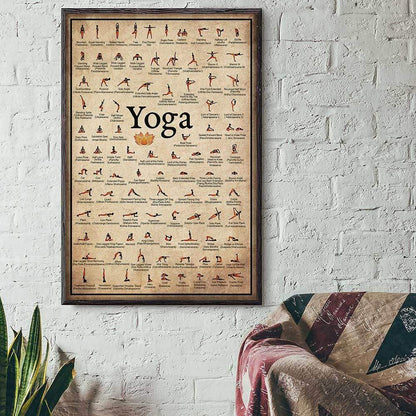 Yoga Poses Väggposter | Veska