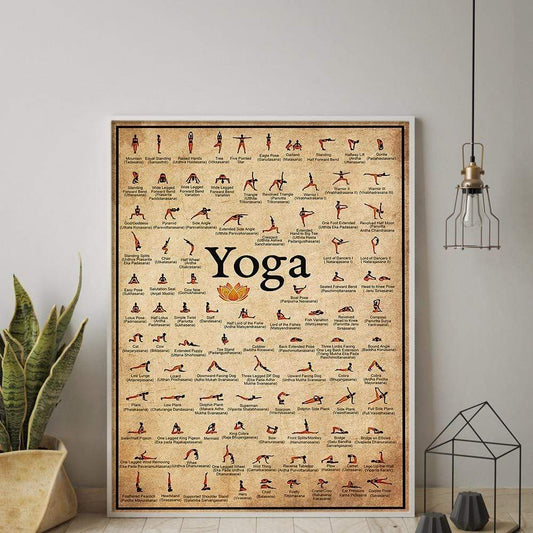 Yoga Poses Väggposter | Veska
