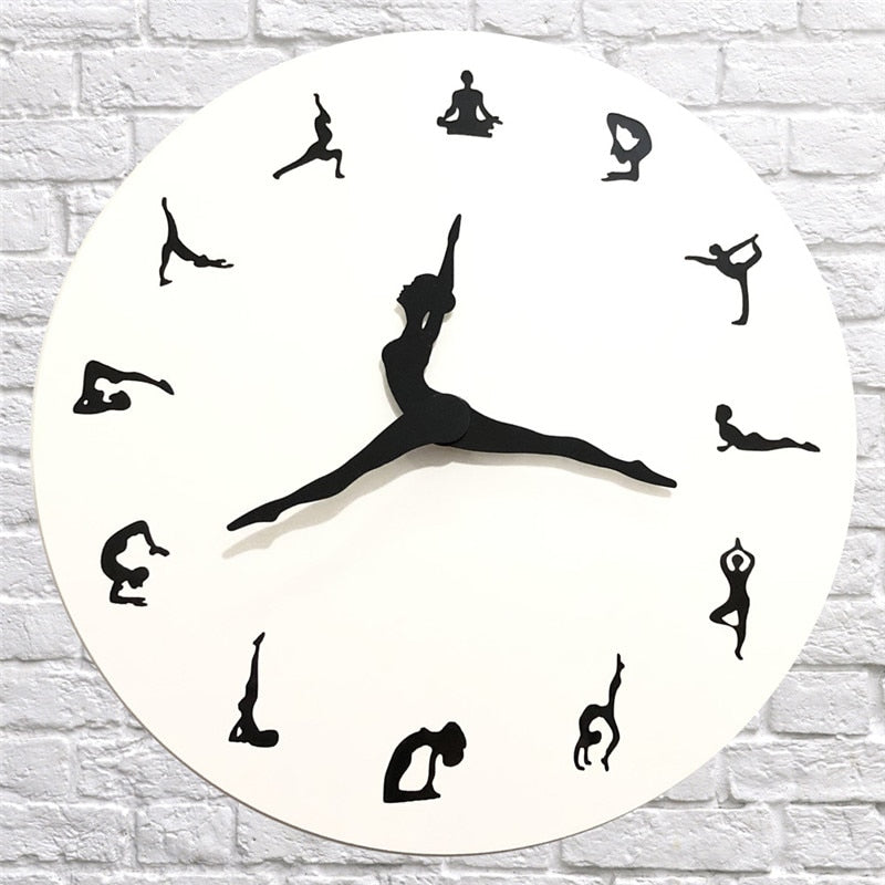 Yoga Time Dekorativ Väckarklocka | Veska Standardtitel