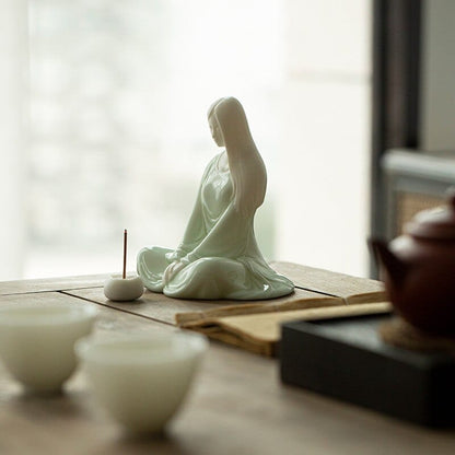 Zen Beauty Rökelsehållare Figur föreställning | Veska