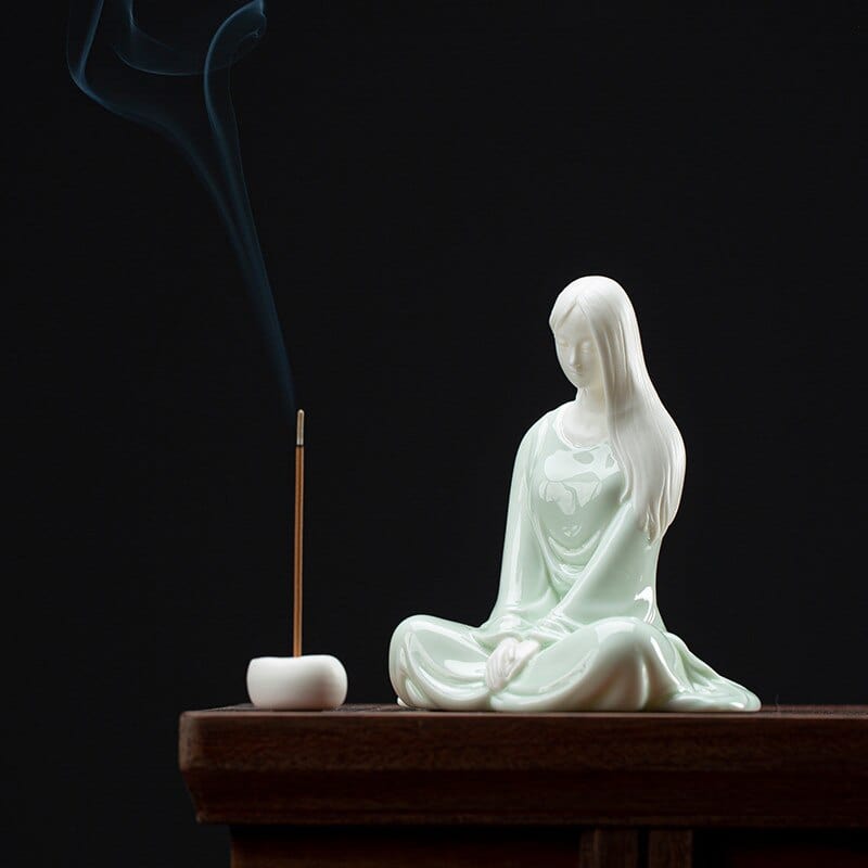 Zen Beauty Rökelsehållare Figur föreställning | Veska