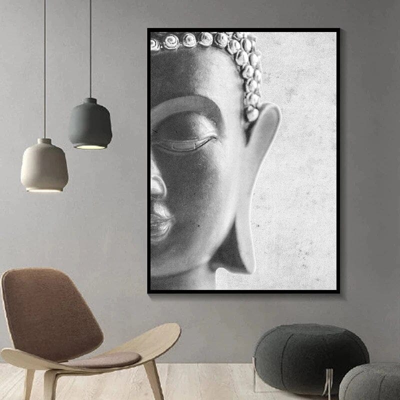 Zen Buddha Statue Canvas | Veska