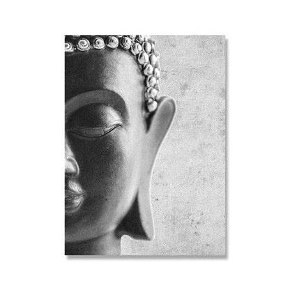 Zen Buddha Statue Canvas | Veska Buddha