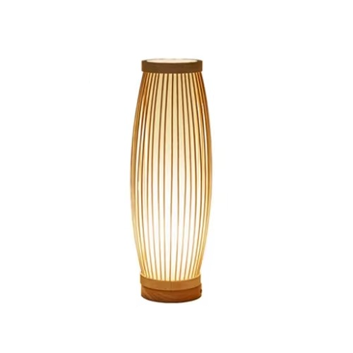 Zen-inspirerad bambulampa för sovrum och vardagsrum | Veska A