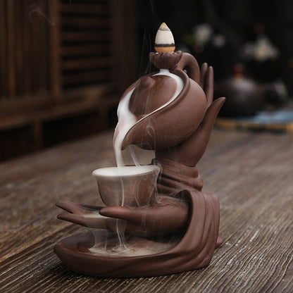 Zen Tea Bakflödes Rökelsebrännare | Veska