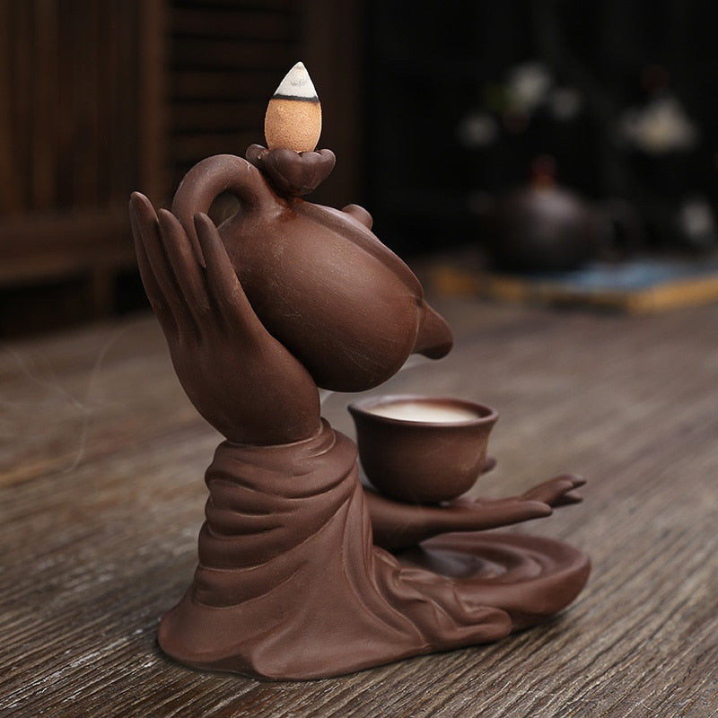Zen Tea Bakflödes Rökelsebrännare | Veska