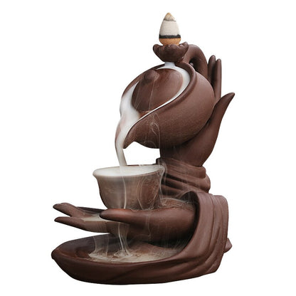 Zen Tea Bakflödes Rökelsebrännare | Veska