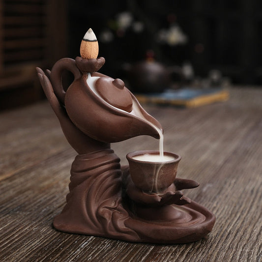 Zen Tea Bakflödes Rökelsebrännare | Veska