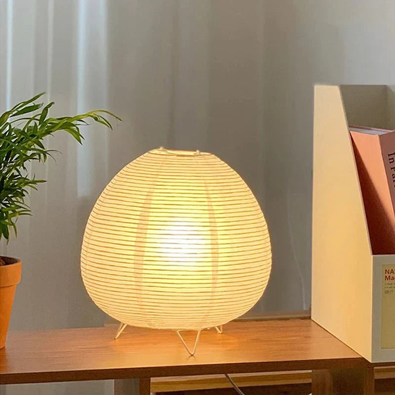 ZenGlow – Elegant bordslampa i Wabi Sabi-stil för en lugnande inredning | Veska Standardtitel