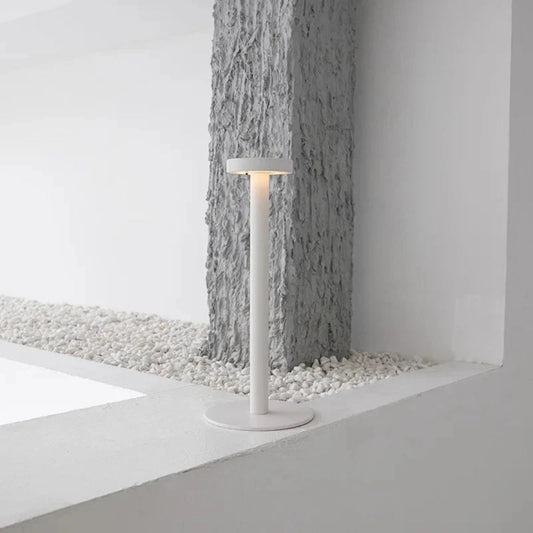 Zephyr Aluminium LED Bordslampa | Veska Vit