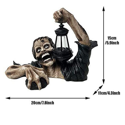 Zombie Statue Halloween Dekoration | Veska