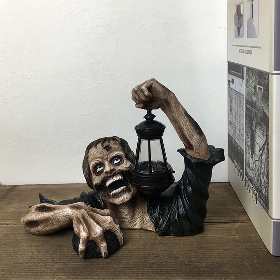 Zombie Statue Halloween Dekoration | Veska